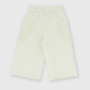 Pantalón de algodón para niña blanco Pantalón de algodón para niña blanco