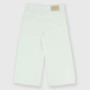 Pantalón de algodón para niña, blanco Pantalón de algodón para niña, blanco