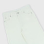Pantalón de algodón para niña, blanco Pantalón de algodón para niña, blanco