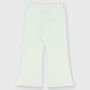 Pantalón de felpa para niña, blanco Pantalón de felpa para niña, blanco