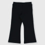 Pantalone in felpa da bambina, nero Pantalone in felpa da bambina, nero
