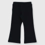 Pantalone in felpa da bambina, nero Pantalone in felpa da bambina, nero