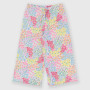 Pantalone in seersucker da bambina, bianco Pantalone in seersucker da bambina, bianco
