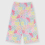 Girl's seersucker trousers, white Girl's seersucker trousers, white
