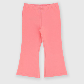 Leggings de tejido tipo sudadera de niña, rosa Leggings de tejido tipo sudadera de niña, rosa
