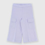 Pantalone in felpa da bambina, viola Pantalone in felpa da bambina, viola