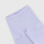 Pantalone in felpa da bambina, viola Pantalone in felpa da bambina, viola
