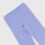 Gerippte Leggings für Mädchen, violett Gerippte Leggings für Mädchen, violett