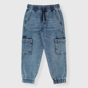 Boy's denim trousers, blue Boy's denim trousers, blue