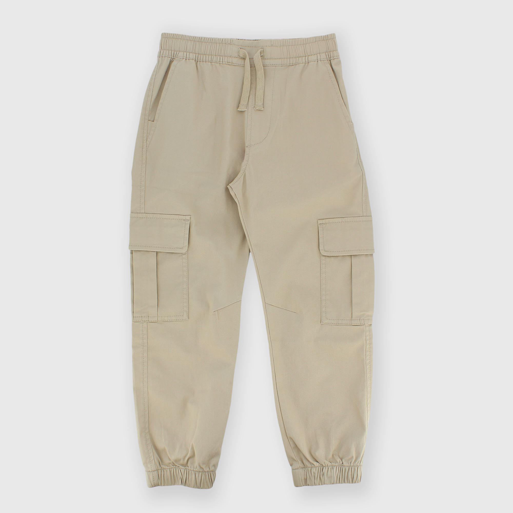 Pantalon en gabardine  garçon, beige