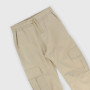Pantalone in gabardina da bambino, beige Pantalone in gabardina da bambino, beige