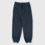 Boy's fleece trousers, blue Boy's fleece trousers, blue