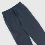 Boy's fleece trousers, blue Boy's fleece trousers, blue