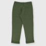 Pantalón de tejido tipo sudadera de niño, verde Pantalón de tejido tipo sudadera de niño, verde