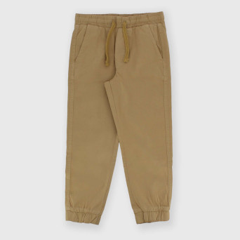 Boy's gabardine trousers, beige Boy's gabardine trousers, beige