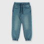Pantalón de tejido vaquero de niño, azul Pantalón de tejido vaquero de niño, azul