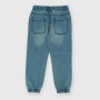 Pantalón de tejido vaquero de niño, azul Pantalón de tejido vaquero de niño, azul
