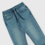 Pantalón de tejido vaquero de niño, azul Pantalón de tejido vaquero de niño, azul