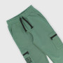 Boy's fleece trousers, green Boy's fleece trousers, green