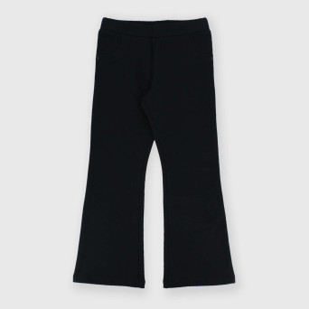 Pantalon en sweat fille, noir Pantalon en sweat fille, noir