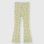Leggings côtelé  pour fille,  jaune Leggings côtelé  pour fille,  jaune