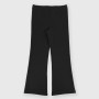 Girl's fleece leggings, grey Girl's fleece leggings, grey