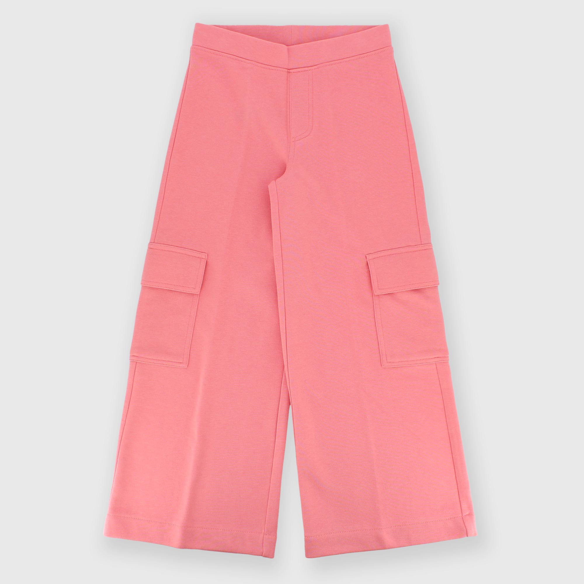 Girl's fleece trousers, pink
