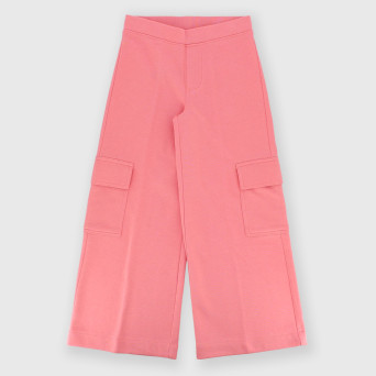 Pantalon en molleton fille, rose Pantalon en molleton fille, rose