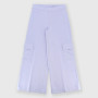 Pantalon en molleton fille, violet Pantalon en molleton fille, violet