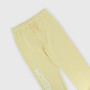 Pantalone in felpa da bambina, beige Pantalone in felpa da bambina, beige