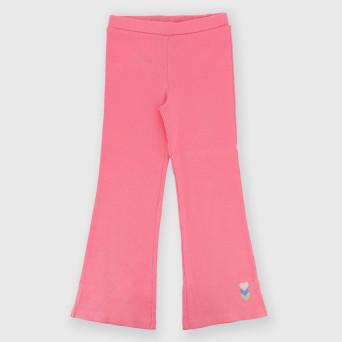 Leggings côtelé  pour fille,  rose Leggings côtelé  pour fille,  rose