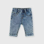 Pantalone in jeans da neonato, blu Pantalone in jeans da neonato, blu