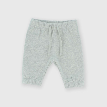 Newborn fleece trousers, grey Newborn fleece trousers, grey