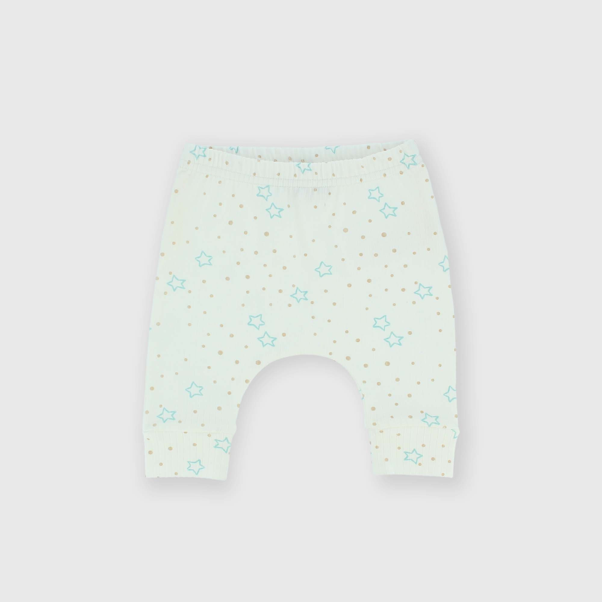 Pantalon côtelé  nouveau-né,  blanc