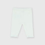 Leggings canalé de bebé niña, blanco Leggings canalé de bebé niña, blanco