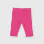 Leggings côtelé  pour nouveau-née,  rose Leggings côtelé  pour nouveau-née,  rose