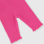 Leggings côtelé  pour nouveau-née,  rose Leggings côtelé  pour nouveau-née,  rose
