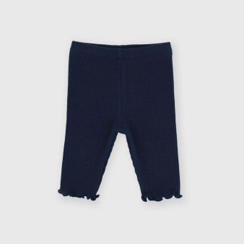 Leggings côtelé  pour nouveau-née,  bleu Leggings côtelé  pour nouveau-née,  bleu