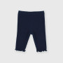 Newborn ribbed leggings, blue Newborn ribbed leggings, blue