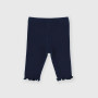 Newborn ribbed leggings, blue Newborn ribbed leggings, blue