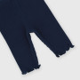 Newborn ribbed leggings, blue Newborn ribbed leggings, blue
