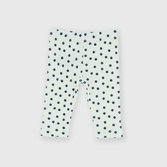 Leggings côtelé  pour nouveau-née,  blanc Leggings côtelé  pour nouveau-née,  blanc