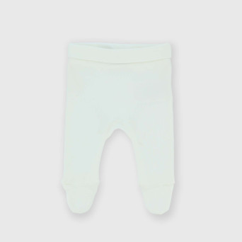 Guêtre en Interlock  nouveau-née, blanc Guêtre en Interlock  nouveau-née, blanc