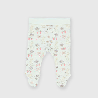 Guêtre en Interlock  nouveau-née, blanc Guêtre en Interlock  nouveau-née, blanc