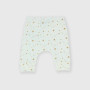 Newborn ribbed trousers, white Newborn ribbed trousers, white