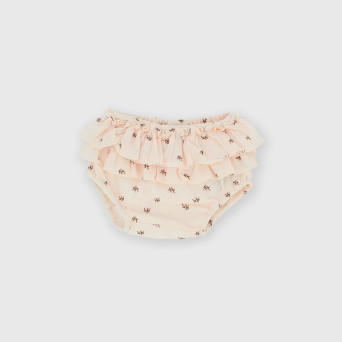 ТРУСИКИ ИЗ ХЛОПКА-ВИСКОЗЫ ДЛЯ НОВОРОЖДЕННОЙ, РОЗОВЫЙ ТРУСИКИ ИЗ ХЛОПКА-ВИСКОЗЫ ДЛЯ НОВОРОЖДЕННОЙ, РОЗОВЫЙ