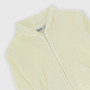 Cardigan en coton avec capuchon  garçon, blanc Cardigan en coton avec capuchon  garçon, blanc
