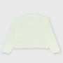 Cardigan aus Baumvolle für Mädchen, weiss Cardigan aus Baumvolle für Mädchen, weiss