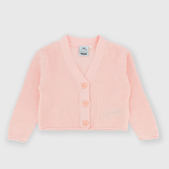 Girl's coton Cardigan, pink Girl's coton Cardigan, pink