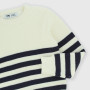 Pull en coton  garçon, blanc Pull en coton  garçon, blanc